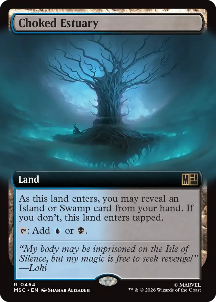 Choked Estuary — Marvel Super Heroes Commander — Magic: The Gathering