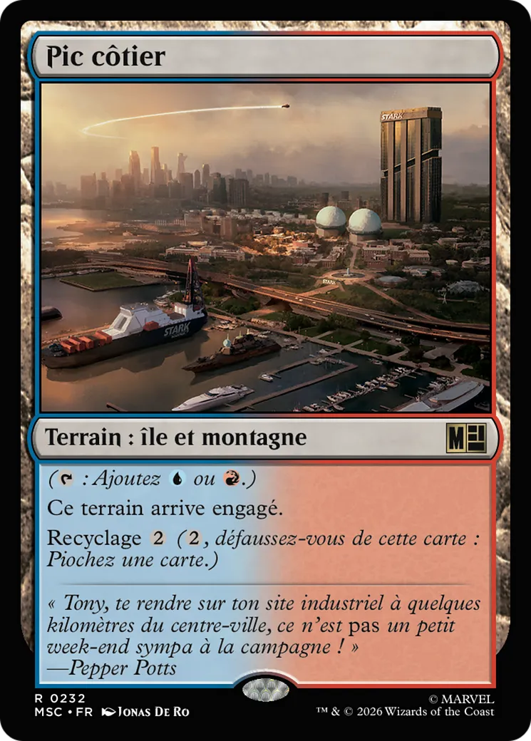 Pic côtier — Marvel Super Heroes Commander — Magic: The Gathering