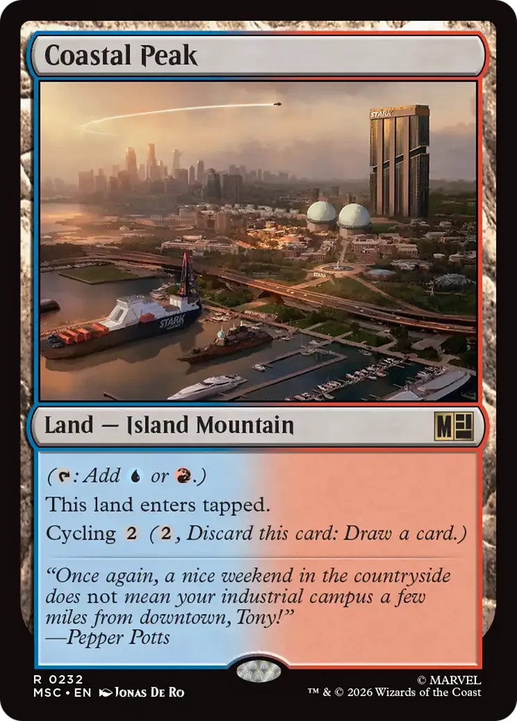 Pic côtier — Marvel Super Heroes Commander — Magic: The Gathering