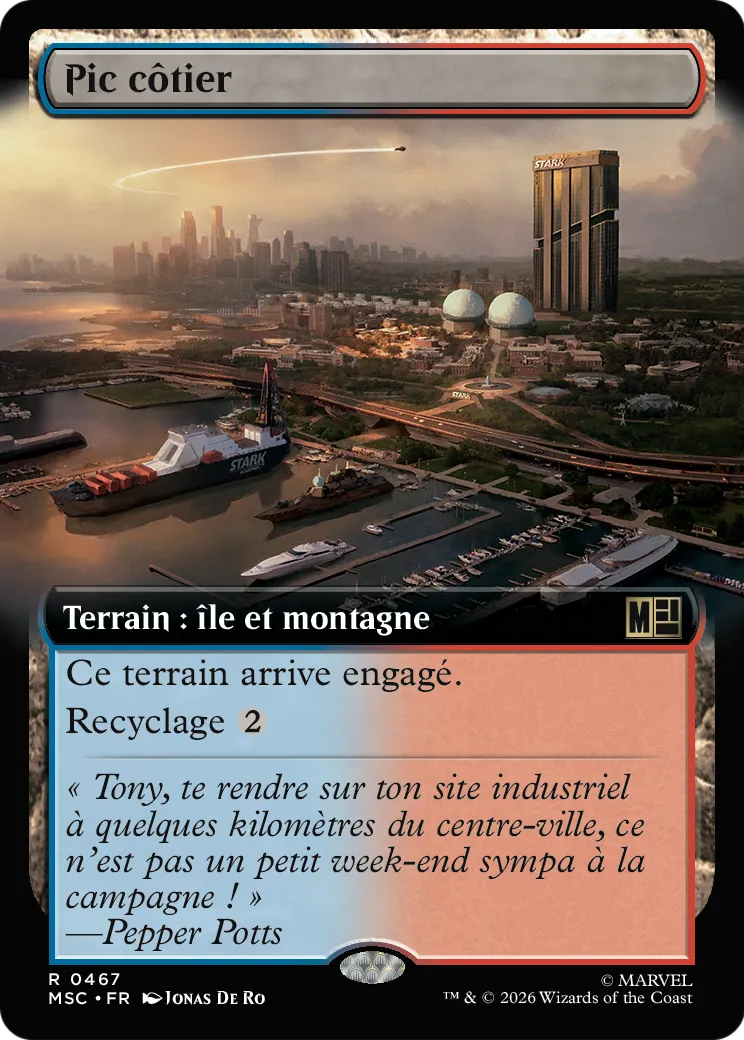 Pic côtier — Marvel Super Heroes Commander — Magic: The Gathering