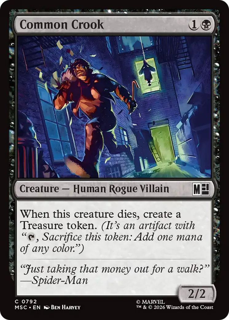 Escroc banal — Marvel Super Heroes Commander — Magic: The Gathering
