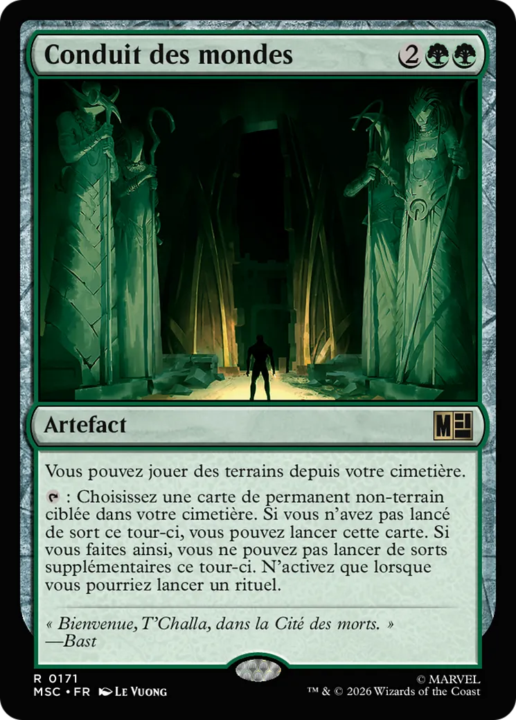 Conduit des mondes — Marvel Super Heroes Commander — Magic: The Gathering