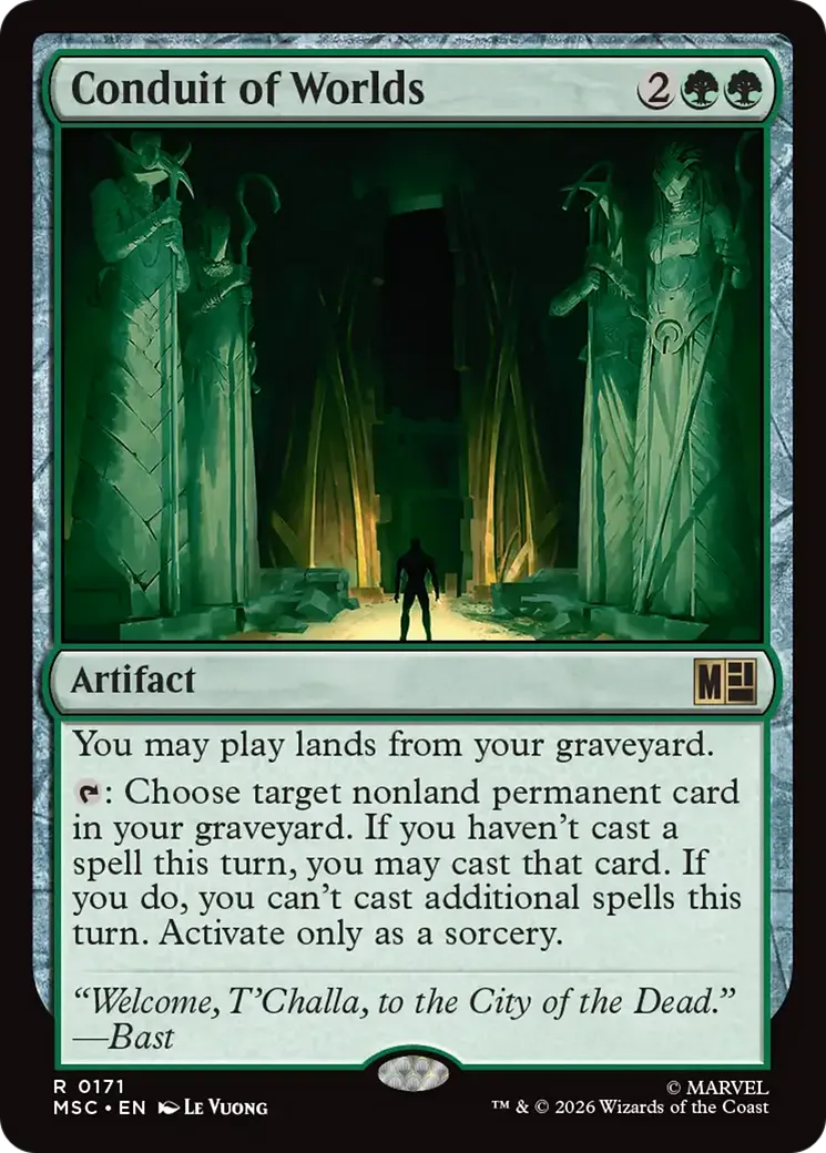 Conduit of Worlds — Marvel Super Heroes Commander — Magic: The Gathering