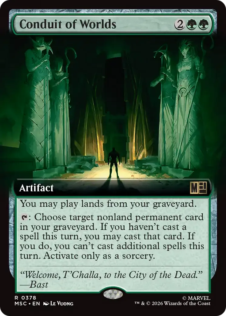 Conduit of Worlds — Marvel Super Heroes Commander — Magic: The Gathering