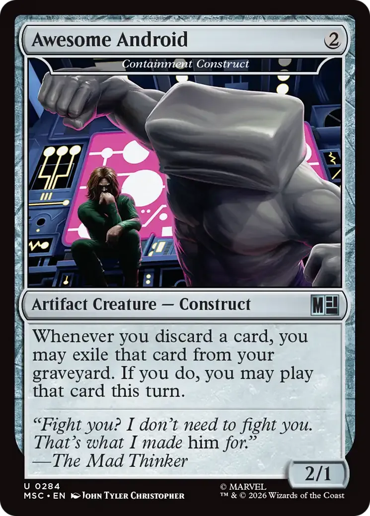 Containment Construct — Marvel Super Heroes Commander — Magic: The Gathering