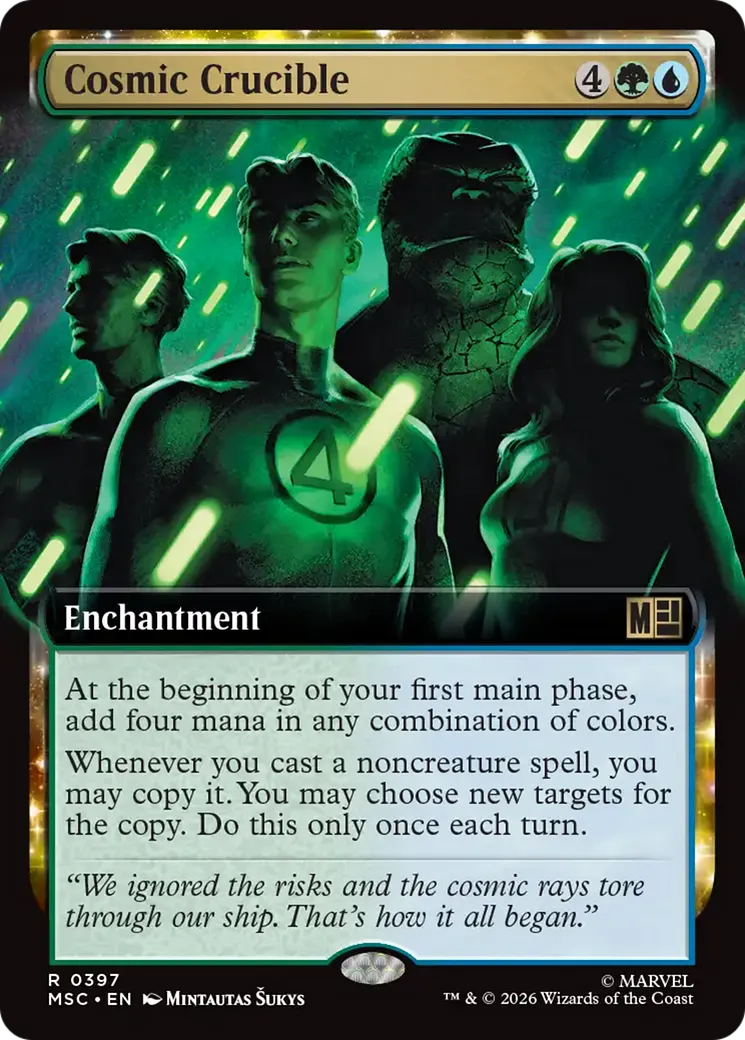 Cosmic Crucible — Marvel Super Heroes Commander — Magic: The Gathering