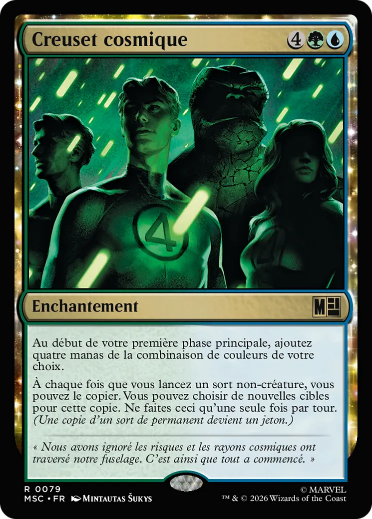 Creuset cosmique — Marvel Super Heroes Commander — Magic: The Gathering