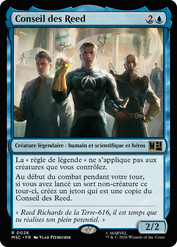 Conseil des Reed — Marvel Super Heroes Commander — Magic: The Gathering