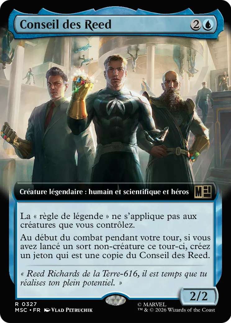 Conseil des Reed — Marvel Super Heroes Commander — Magic: The Gathering