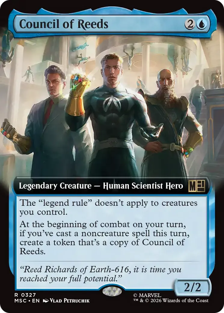 Council of Reeds — Marvel Super Heroes Commander — Magic: The Gathering