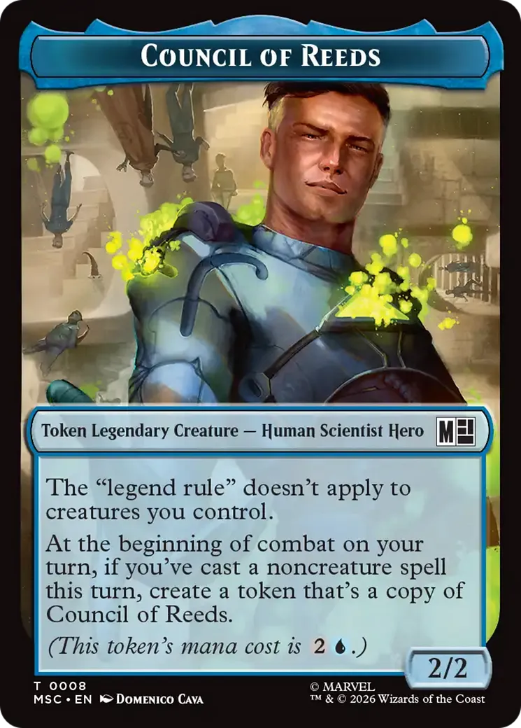 Council of Reeds — Marvel Super Heroes Commander — Magic: The Gathering