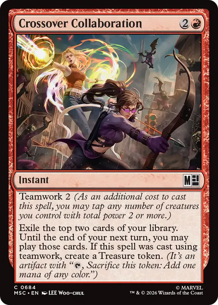 Crossover Collaboration — Marvel Super Heroes Commander — Magic: The Gathering