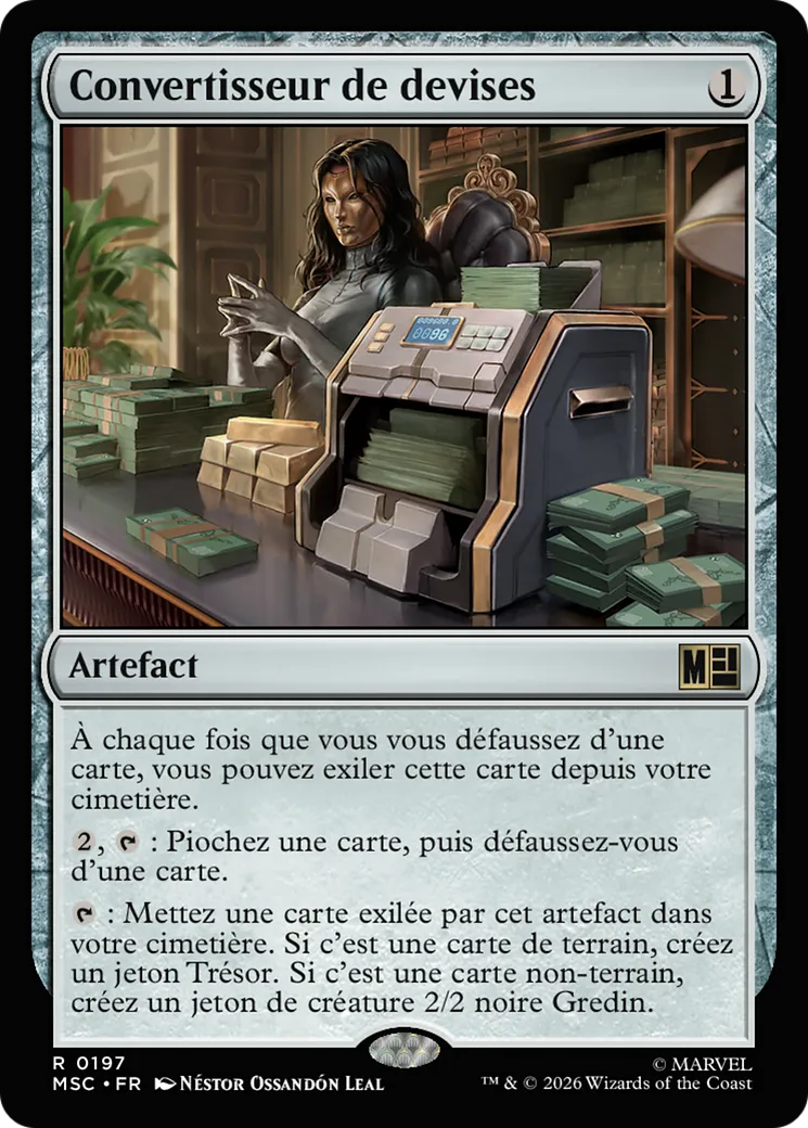 Convertisseur de devises — Marvel Super Heroes Commander — Magic: The Gathering