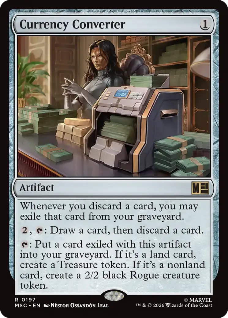 Currency Converter — Marvel Super Heroes Commander — Magic: The Gathering