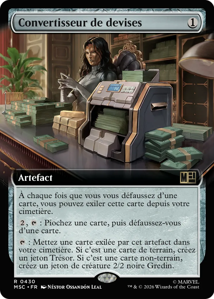 Convertisseur de devises — Marvel Super Heroes Commander — Magic: The Gathering