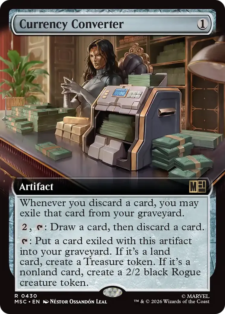 Convertisseur de devises — Marvel Super Heroes Commander — Magic: The Gathering