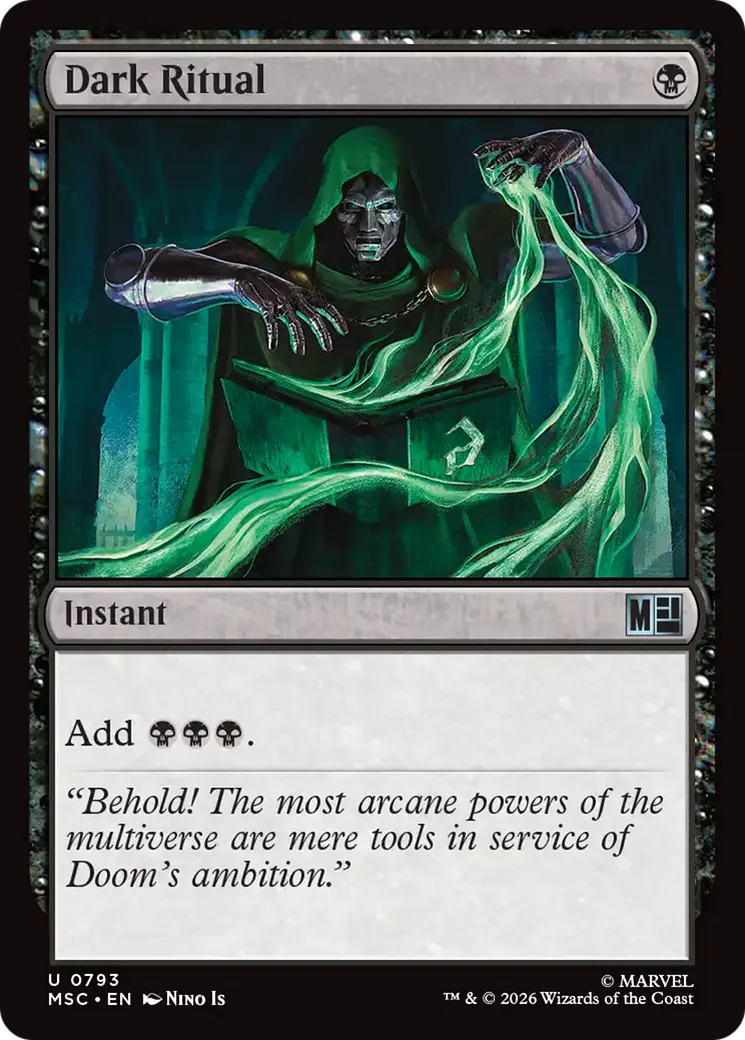 Messe noire — Marvel Super Heroes Commander — Magic: The Gathering