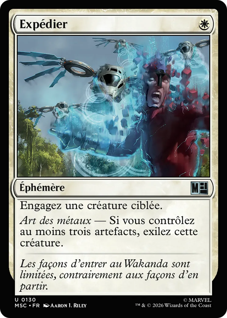 Expédier — Marvel Super Heroes Commander — Magic: The Gathering