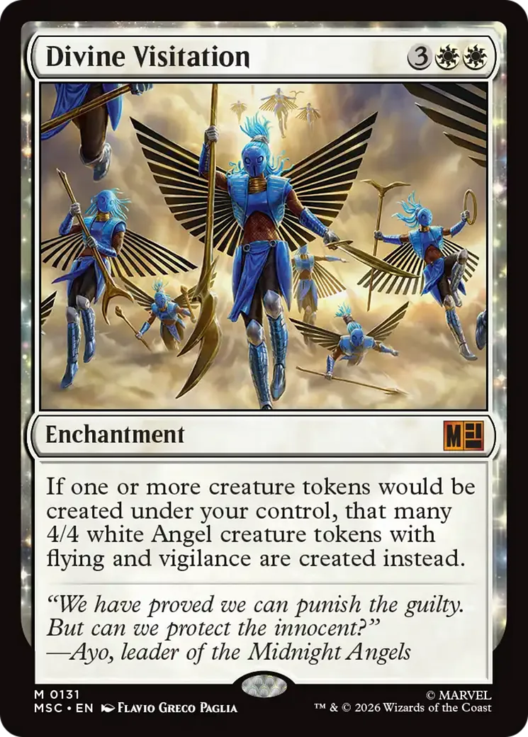 Divine Visitation — Marvel Super Heroes Commander — Magic: The Gathering