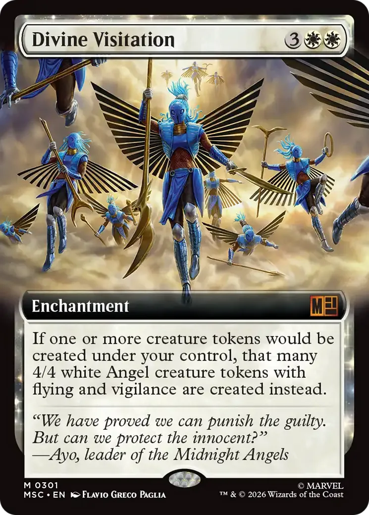 Divine Visitation — Marvel Super Heroes Commander — Magic: The Gathering