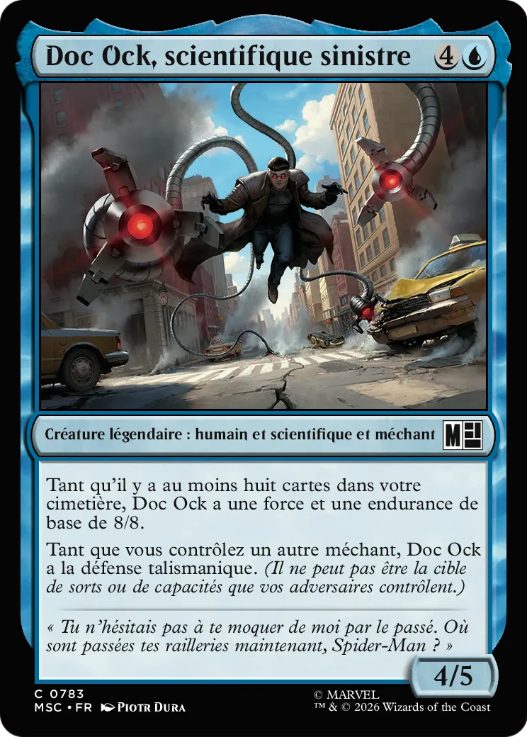 Doc Ock, scientifique sinistre — Marvel Super Heroes Commander — Magic: The Gathering
