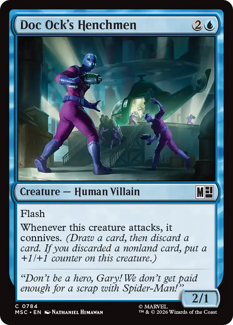Doc Ock's Henchmen from Marvel Super Heroes Commander - Magic: The Gathering
