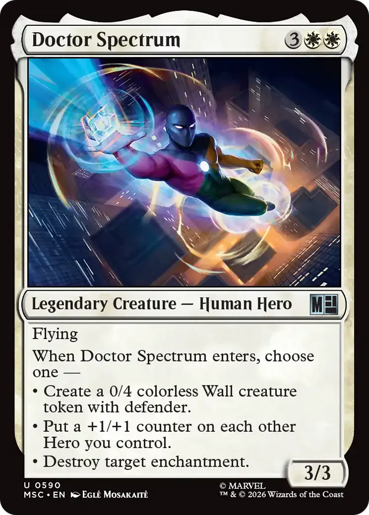 Docteur Spectrum — Marvel Super Heroes Commander — Magic: The Gathering
