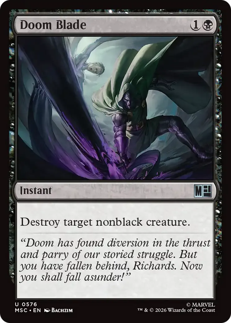 Lame du destin — Marvel Super Heroes Commander — Magic: The Gathering