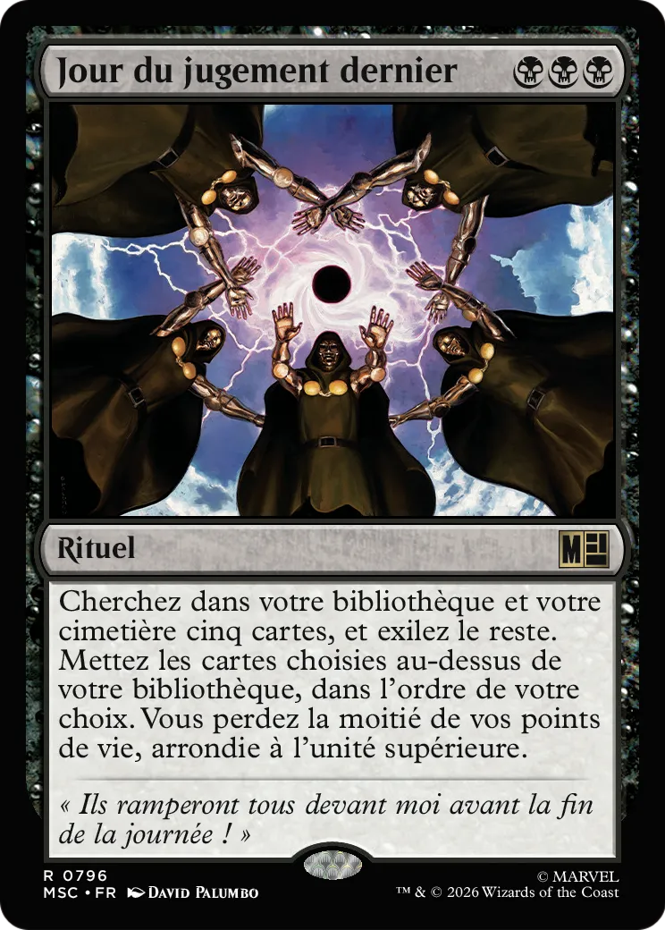 Jour du jugement dernier — Marvel Super Heroes Commander — Magic: The Gathering