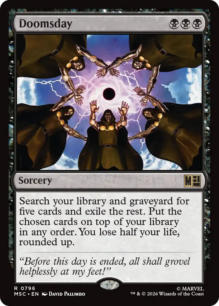 Doomsday — Marvel Super Heroes Commander — Magic: The Gathering