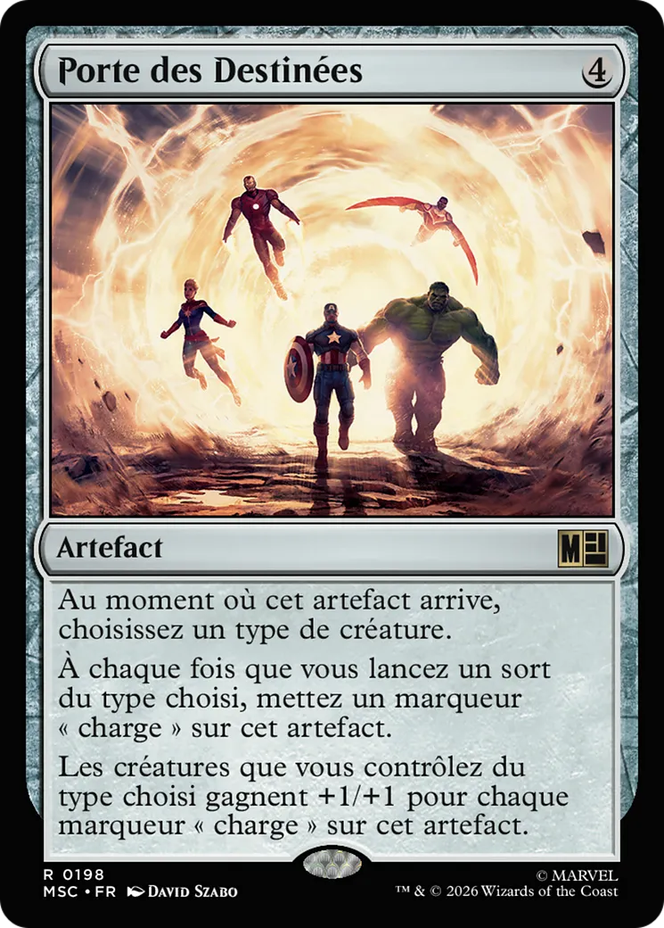 Porte des Destinées — Marvel Super Heroes Commander — Magic: The Gathering