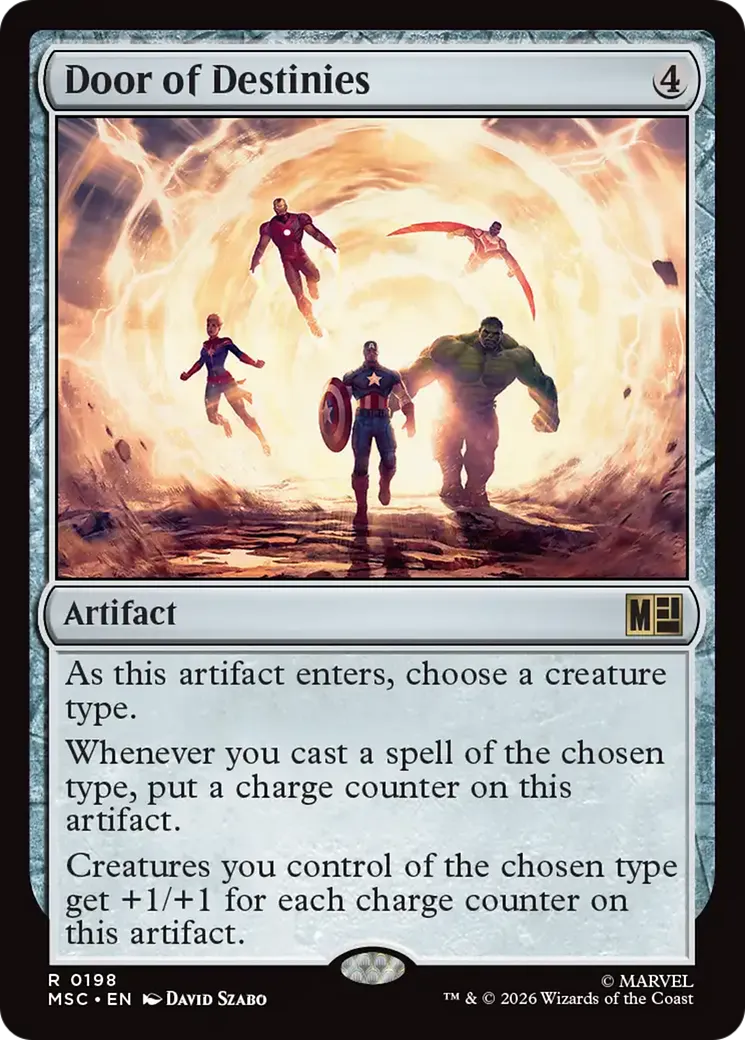 Door of Destinies — Marvel Super Heroes Commander — Magic: The Gathering