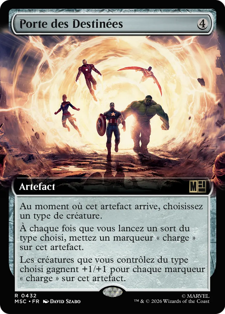Porte des Destinées — Marvel Super Heroes Commander — Magic: The Gathering