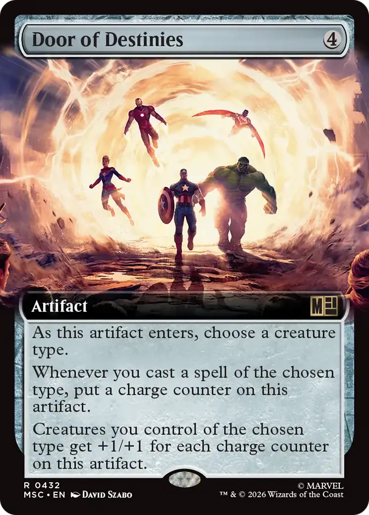 Door of Destinies — Marvel Super Heroes Commander — Magic: The Gathering