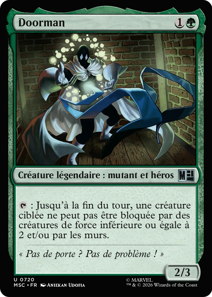 Doorman — Marvel Super Heroes Commander — Magic: The Gathering