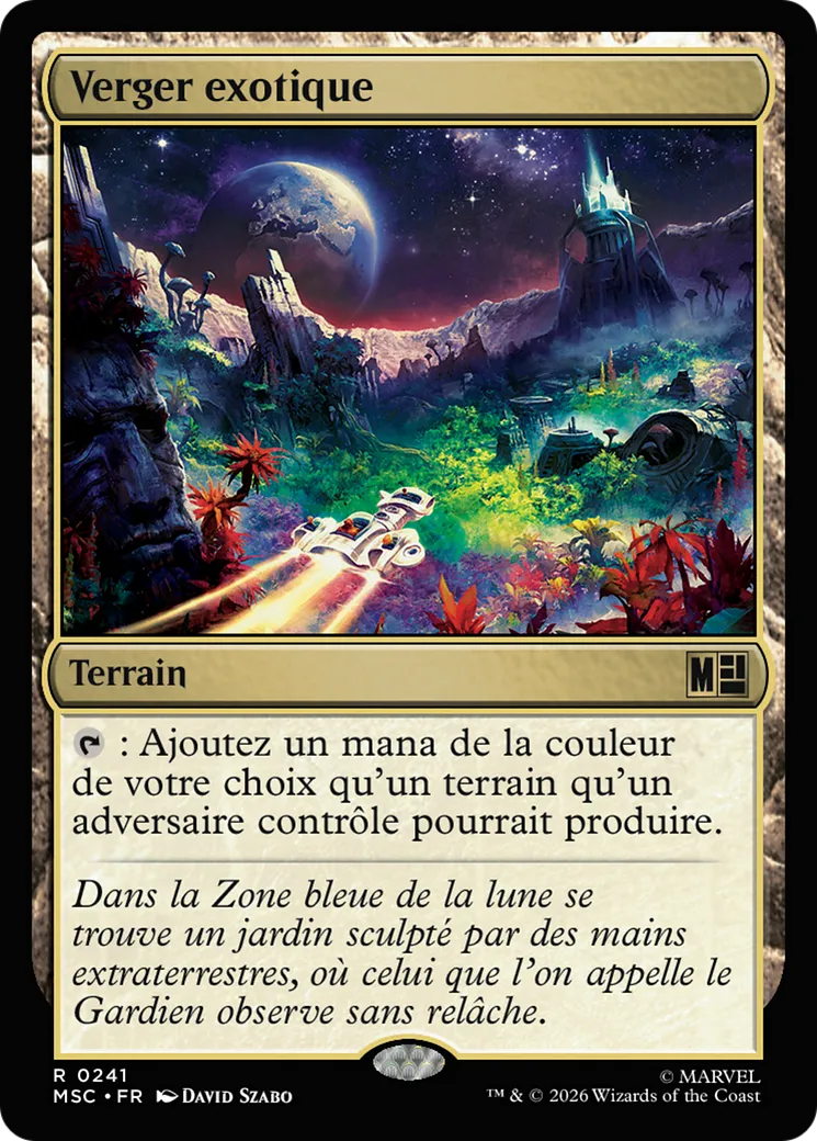 Verger exotique — Marvel Super Heroes Commander — Magic: The Gathering