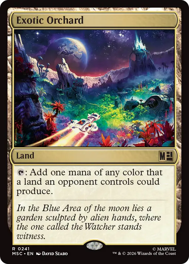 Exotic Orchard — Marvel Super Heroes Commander — Magic: The Gathering