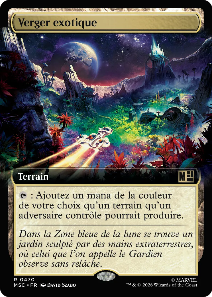 Verger exotique — Marvel Super Heroes Commander — Magic: The Gathering