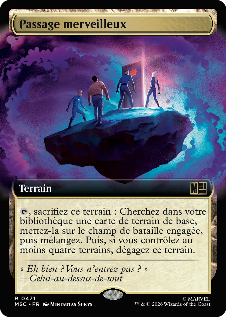 Passage merveilleux — Marvel Super Heroes Commander — Magic: The Gathering
