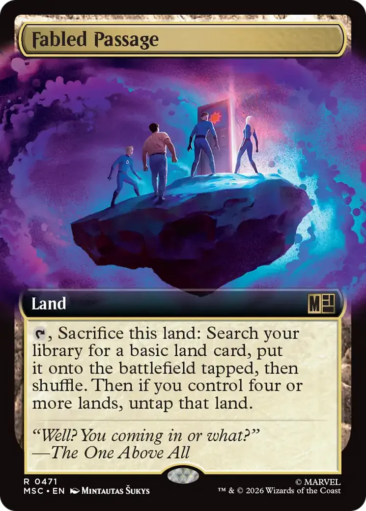 Fabled Passage — Marvel Super Heroes Commander — Magic: The Gathering