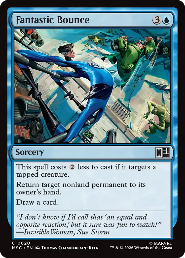 Rebond fantastique — Marvel Super Heroes Commander — Magic: The Gathering