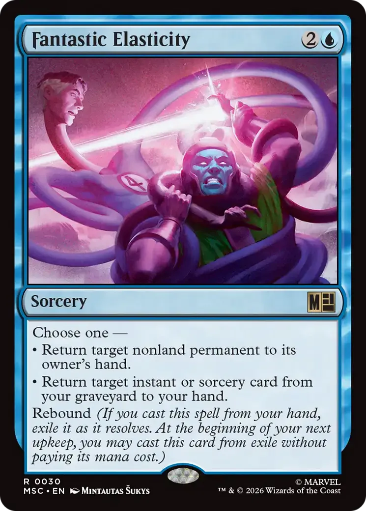 Élasticité fantastique — Marvel Super Heroes Commander — Magic: The Gathering