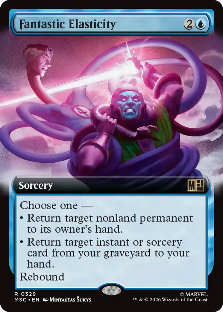 Fantastic Elasticity — Marvel Super Heroes Commander — Magic: The Gathering