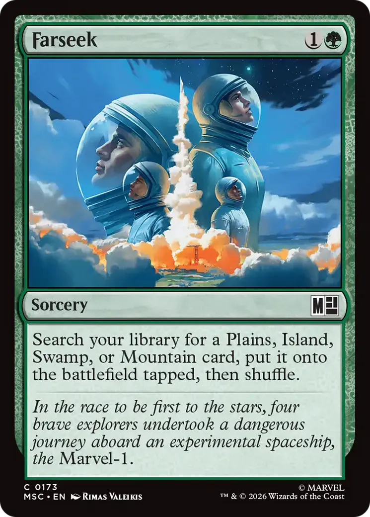 Farseek — Marvel Super Heroes Commander — Magic: The Gathering