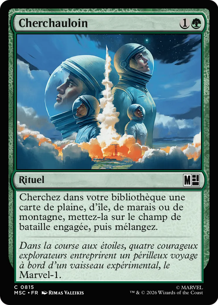 Cherchauloin — Marvel Super Heroes Commander — Magic: The Gathering