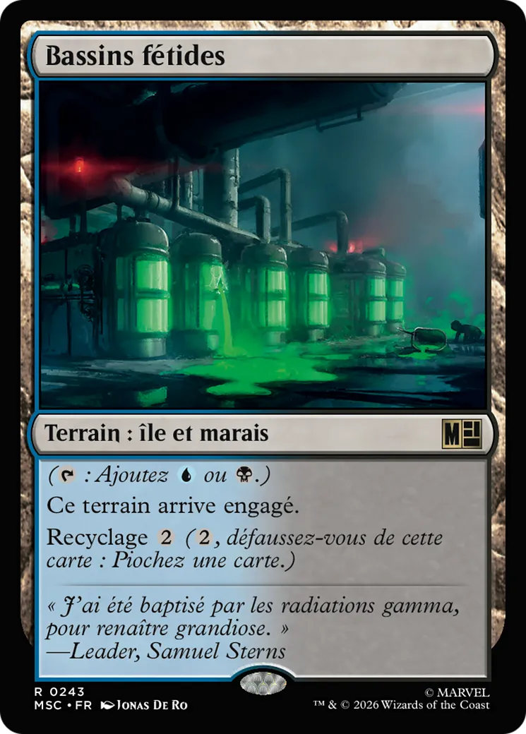 Bassins fétides — Marvel Super Heroes Commander — Magic: The Gathering