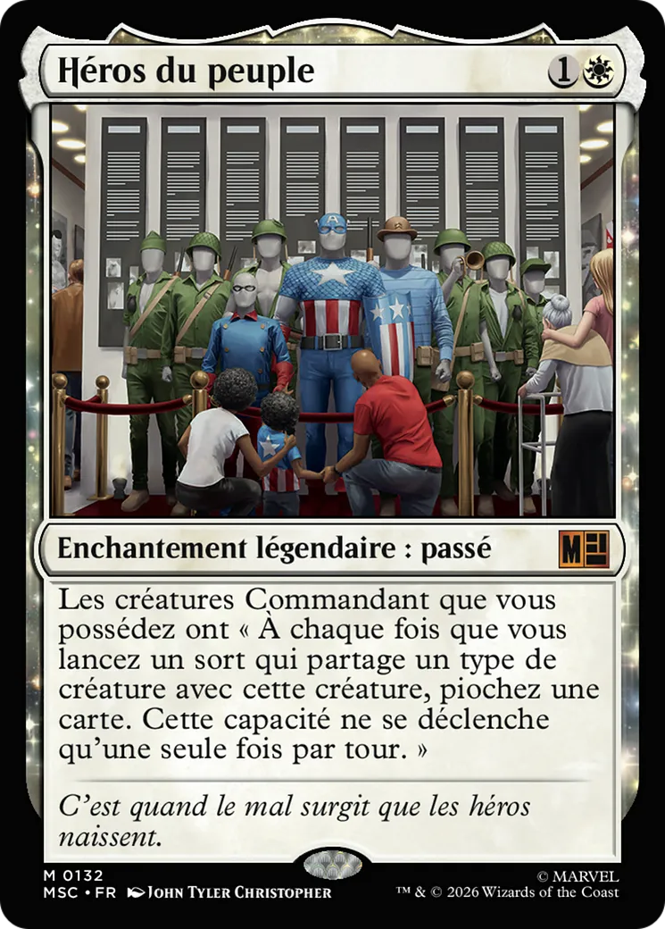 Héros du peuple — Marvel Super Heroes Commander — Magic: The Gathering
