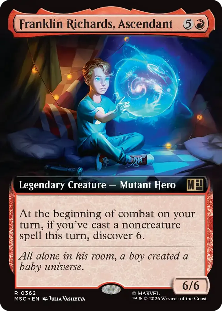 Franklin Richards, Ascendant — Marvel Super Heroes Commander — Magic: The Gathering