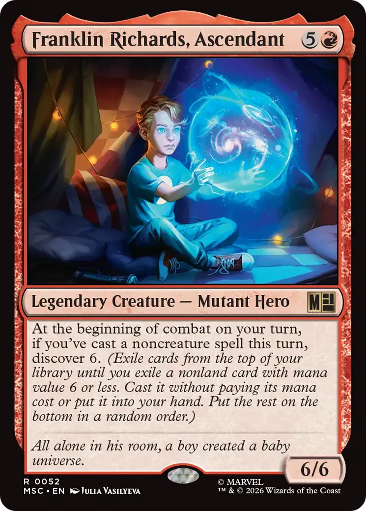Franklin Richards, ascendant — Marvel Super Heroes Commander — Magic: The Gathering