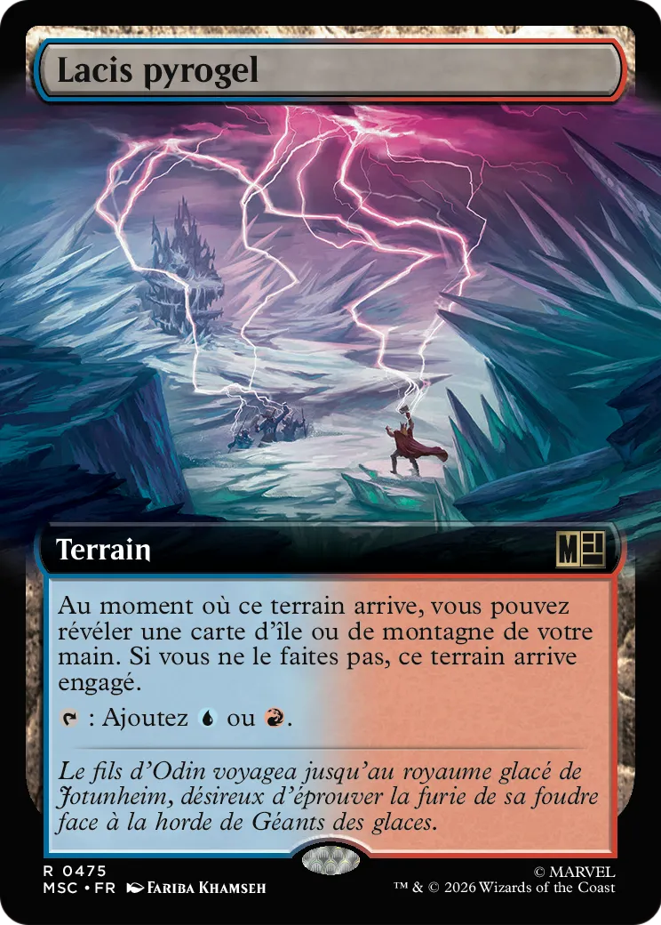 Lacis pyrogel — Marvel Super Heroes Commander — Magic: The Gathering